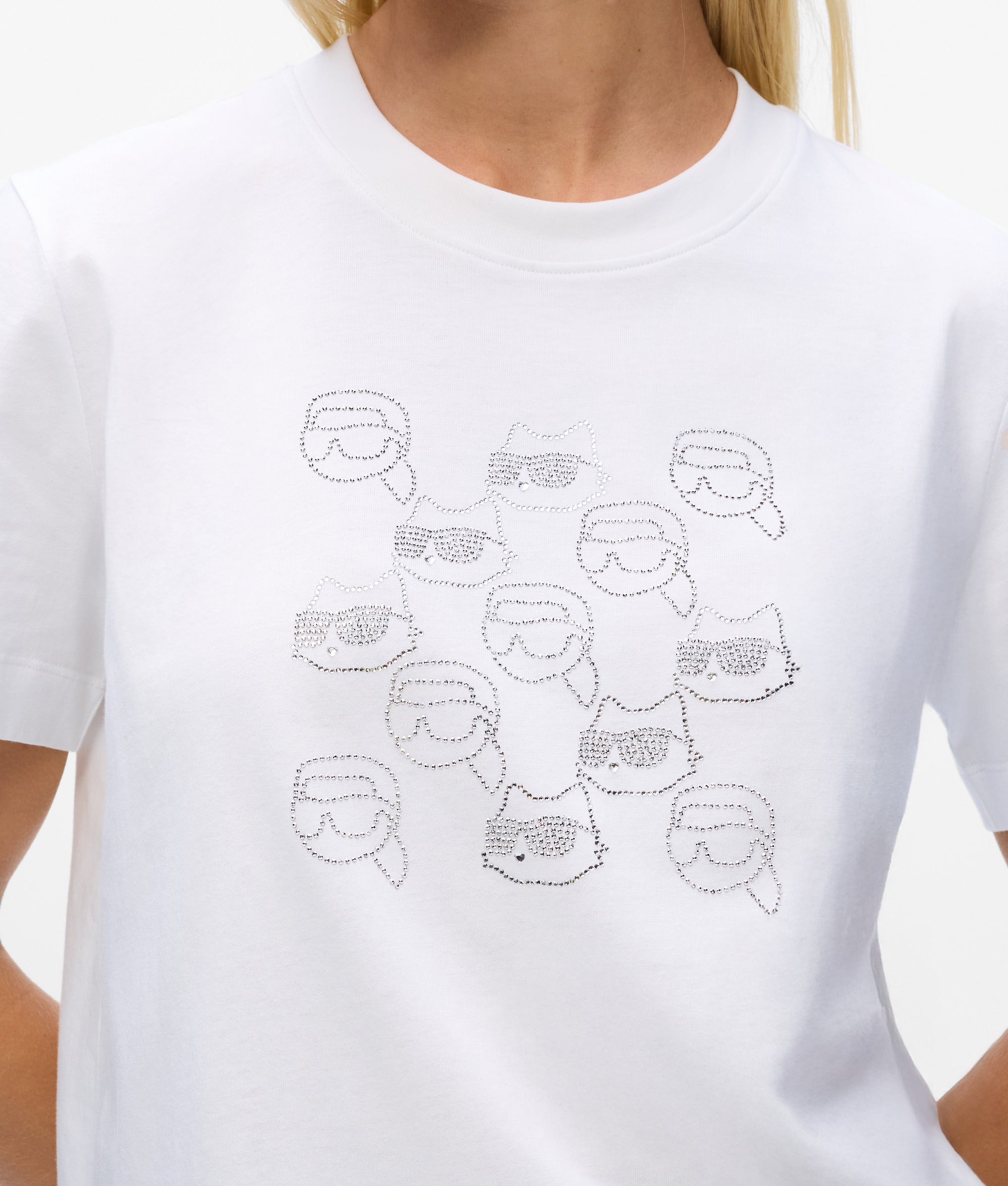 Ikon strass T-shirt