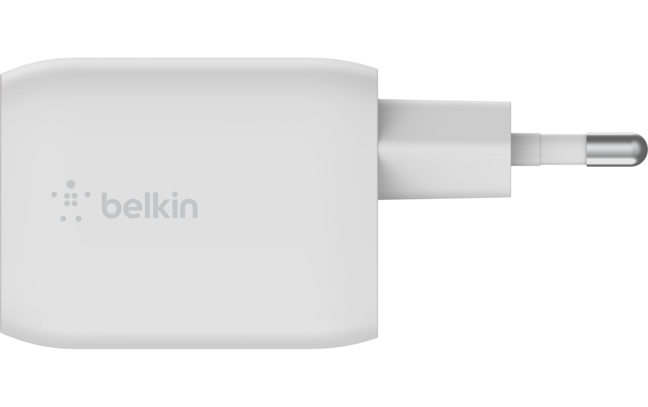 USB-Wandladegerät Dual USB-C GaN PD 65W + USB-C-KabelDual USB-C GaN Wall Charger mit PPS 65W und mitgeliefertem USB-C Kabel