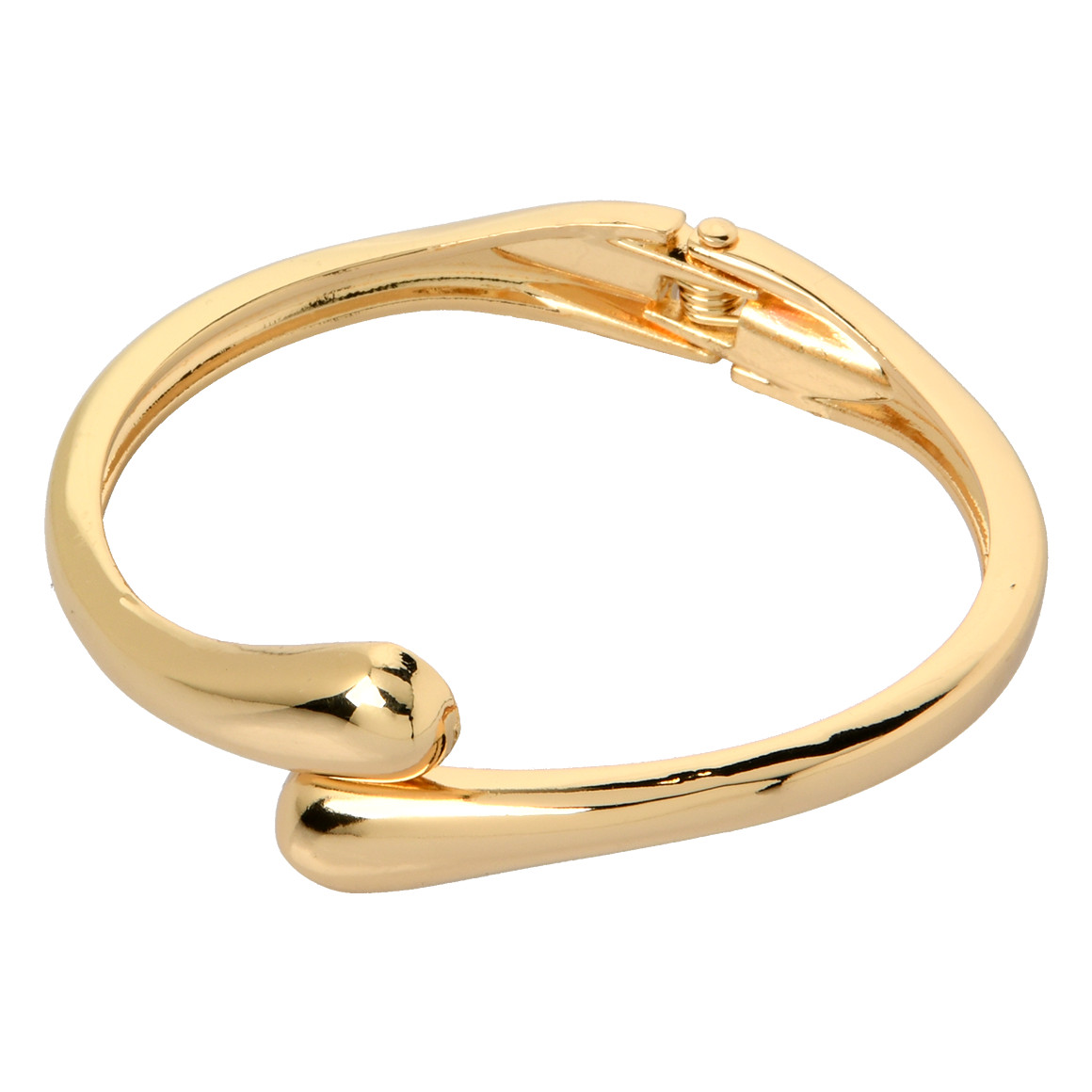 Damen Armspange glänzend gold
