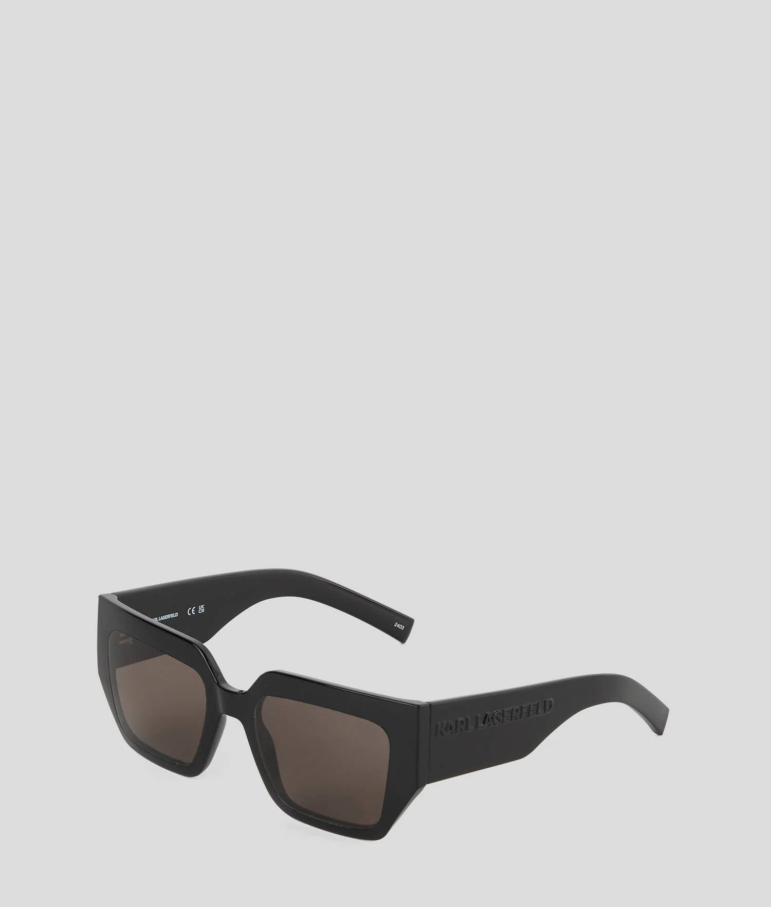 LUNETTES DE SOLEIL AVEC LOGO KARL - Noir