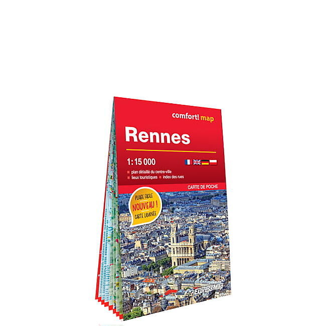 EXPRESSMAP - PLAN RENNES FORMAT POCHE