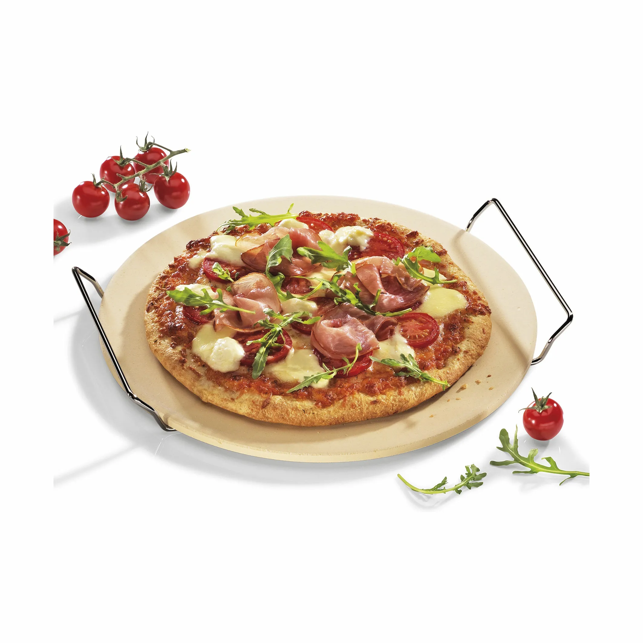 Küchenprofi Rund Pizzasten m. stel