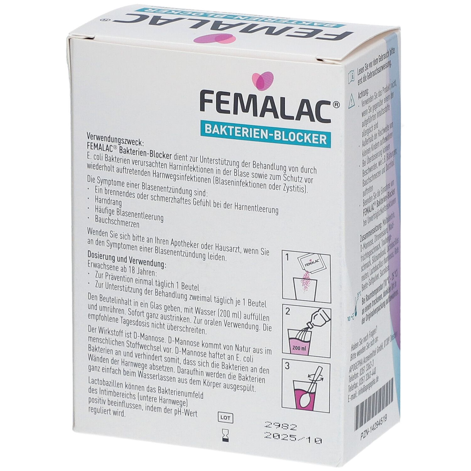 FEMALAC® Bakterien-Blocker