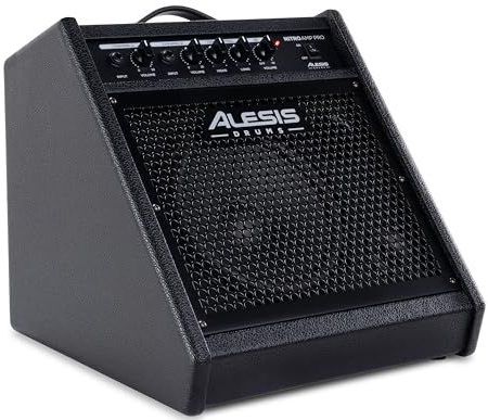 Alesis Nitro Amp Pro 80W compacte vloermonitor voor elektronische drumsets, met Bluetooth, 8