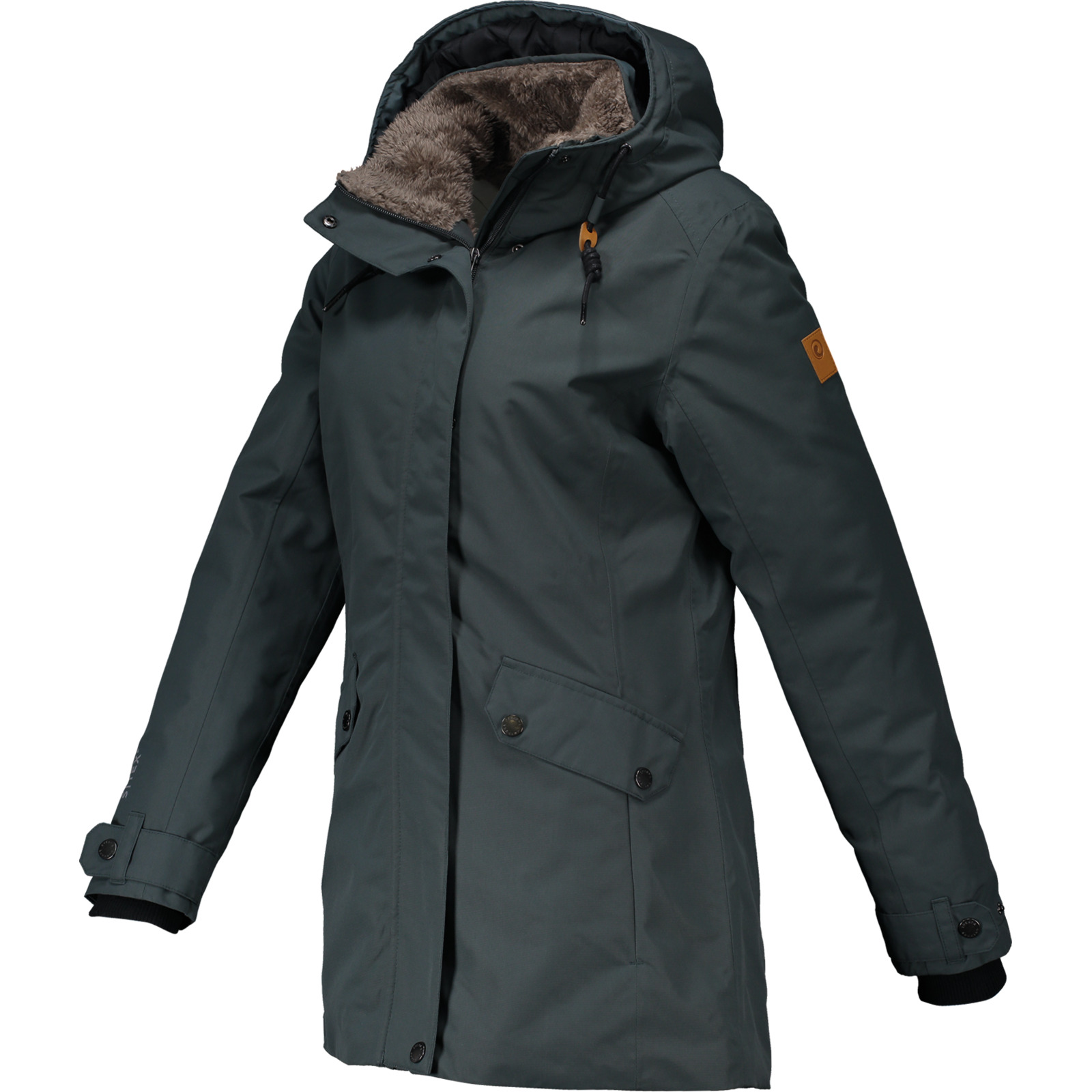 Sherpa Damen-Jacke Seti M, grau