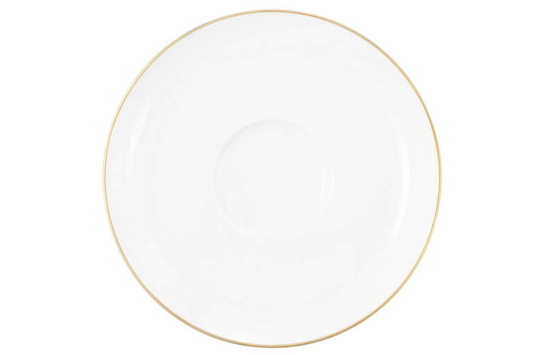 Seltmann Weiden Untertasse LIBERTY GOLDRAND