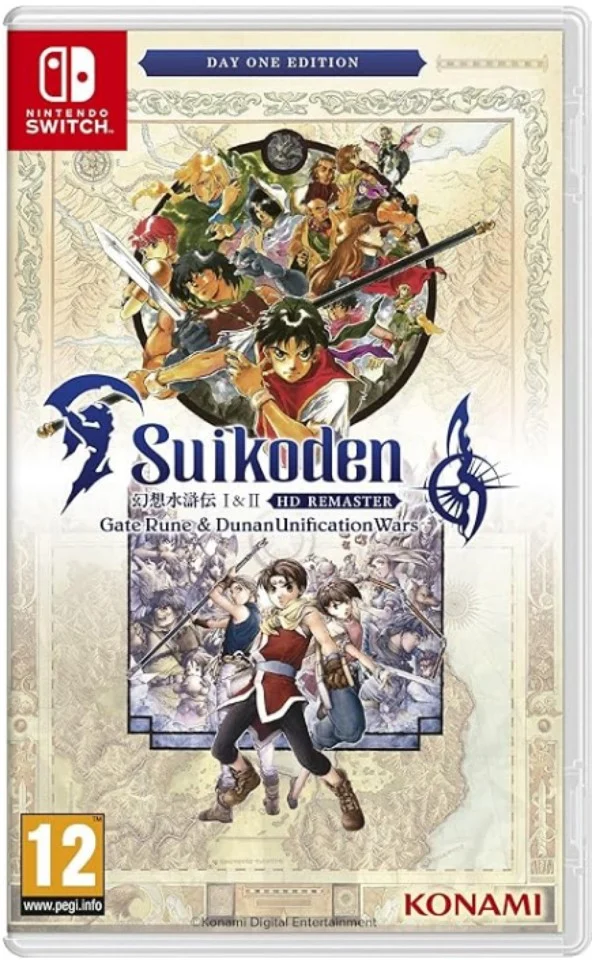 Suikoden I and II HD Remaster (Day 1 Edition)- Nintendo Switch