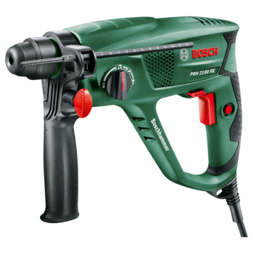 Bosch boorhamer PBH2100 RE incl boren en beitelset