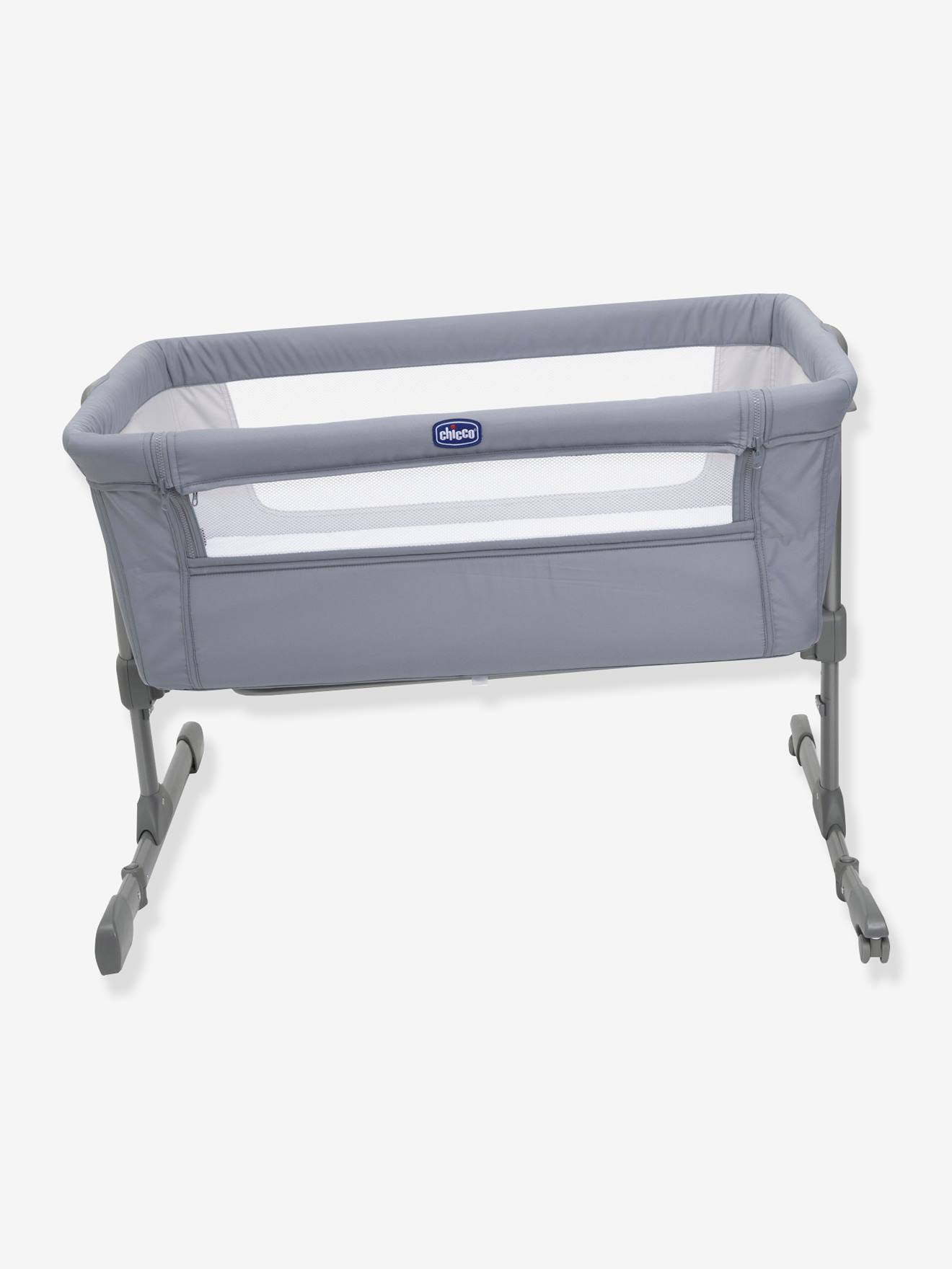 Berço Chicco Next2Me Essential para dormir junto com a família, azul