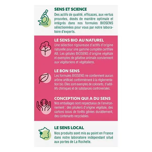 Biosens Organic Weight Loss 42 Cápsulas Vegetais