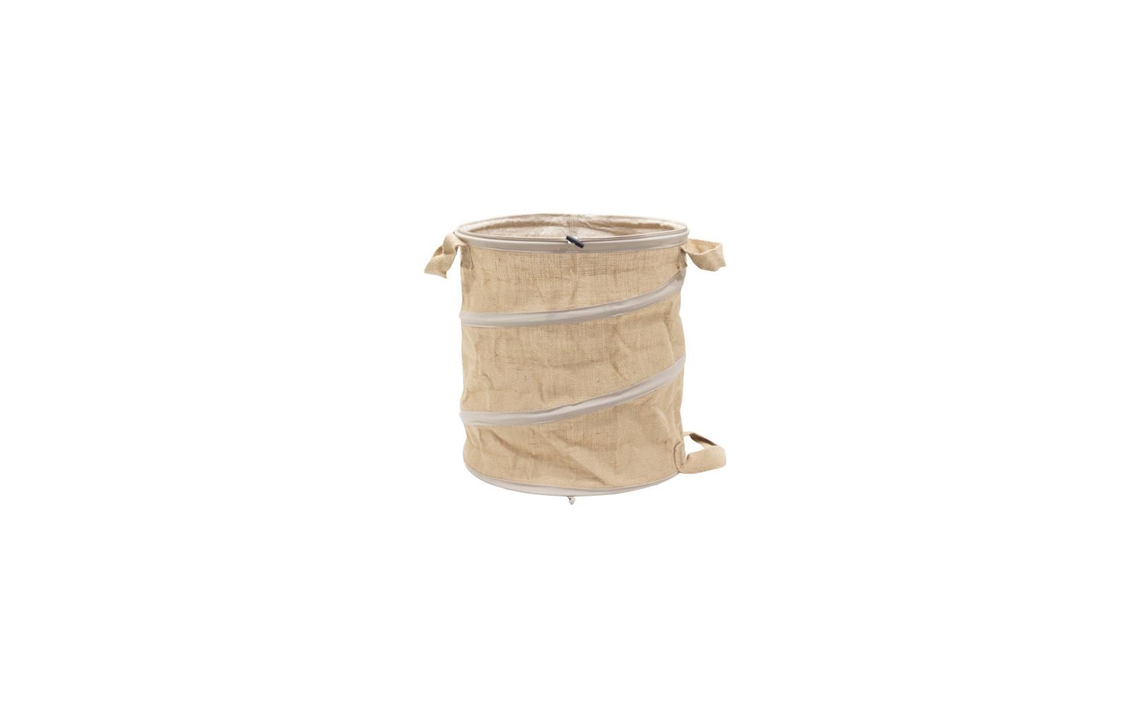 Allzweckbehälter Pop-up Jute 56 l, D40xH46 cmGartensack Bag