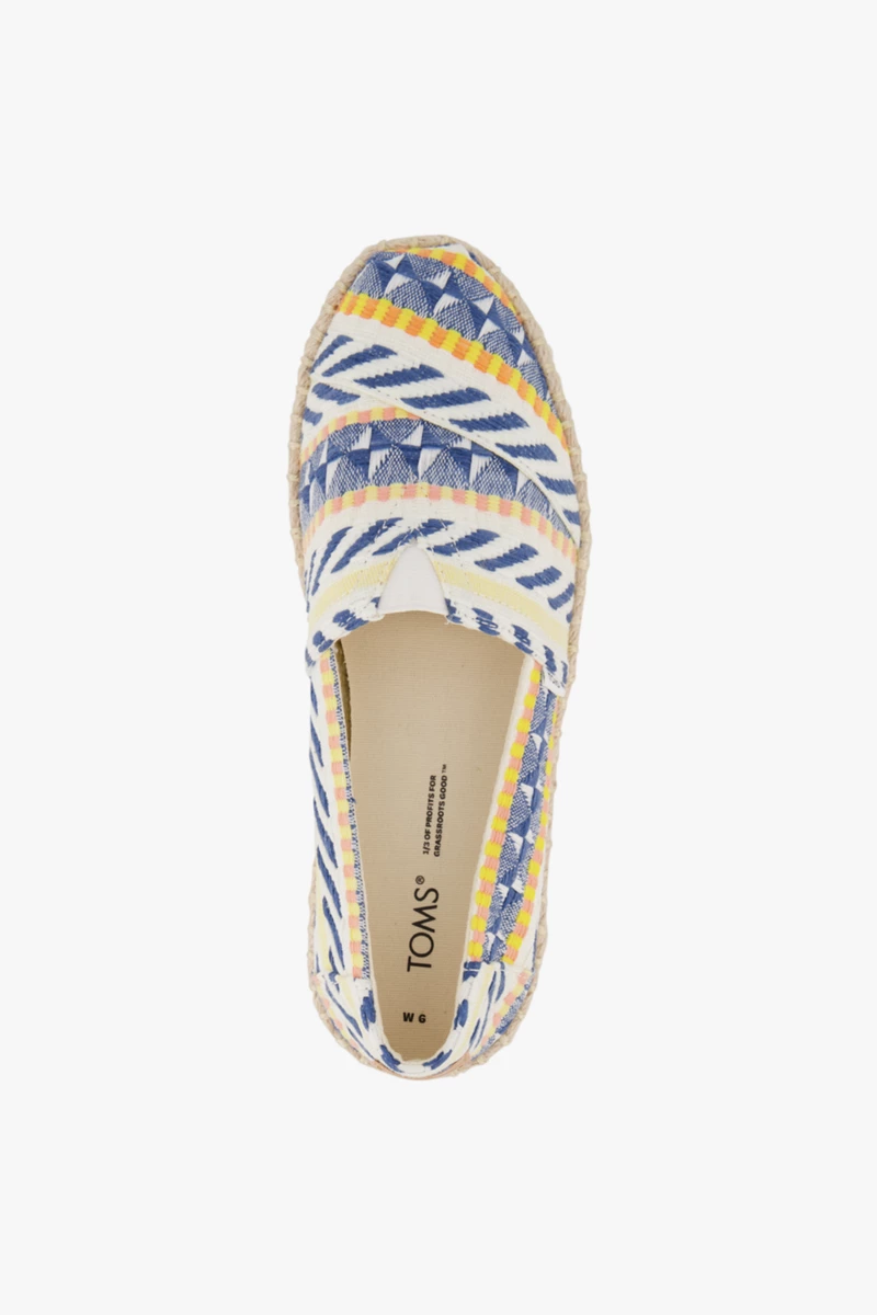 TOMS Alpargata Global Jaquard Rope Damen Espadrilles