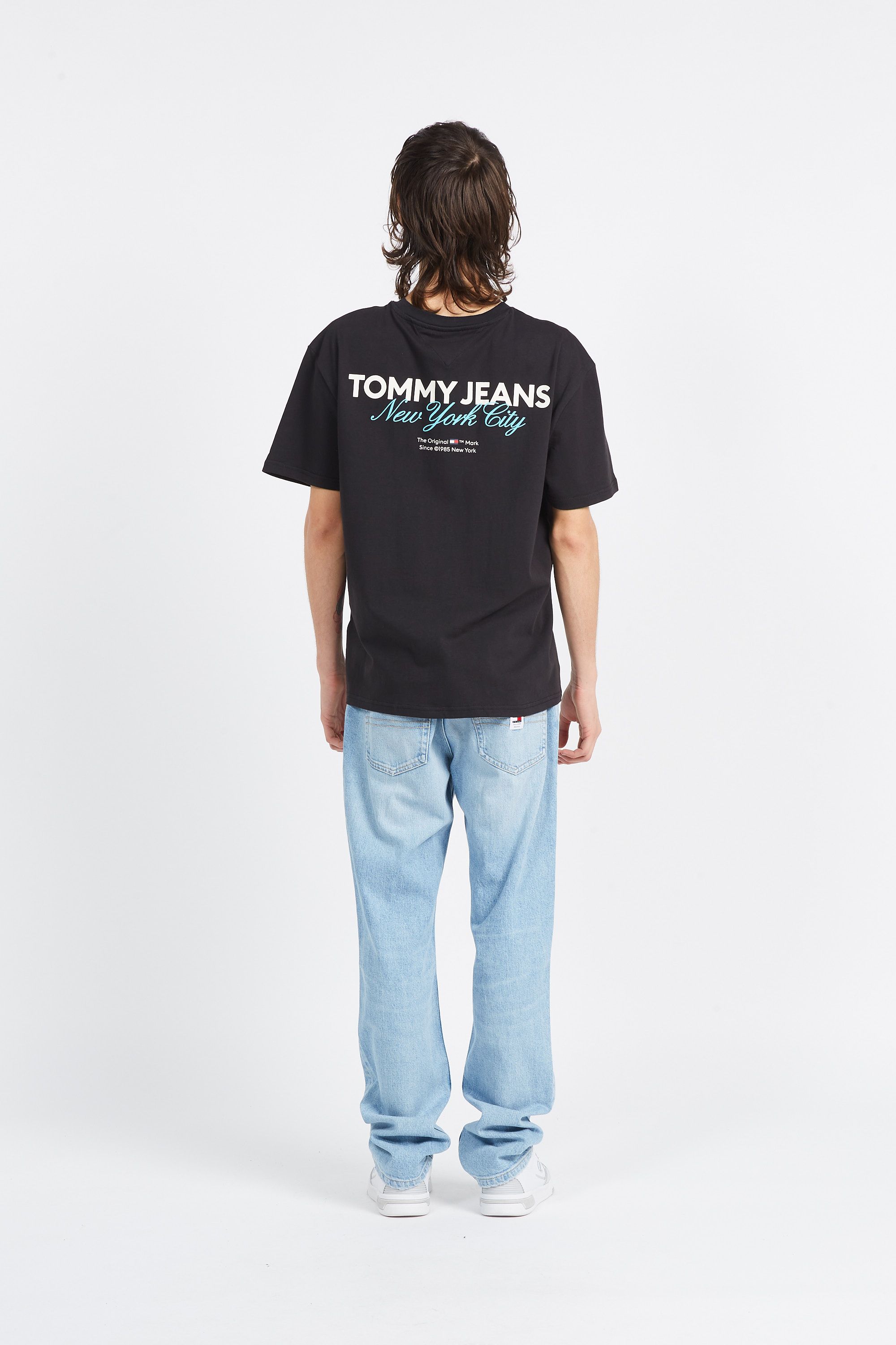 TOMMY JEANS T-shirt TJM REG COLOR POP TJ Noir