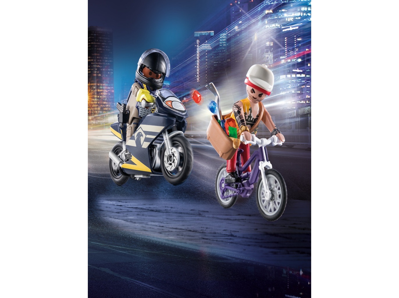 FORÇAS ESPECIAIS E LADRÃO PLAYMOBIL