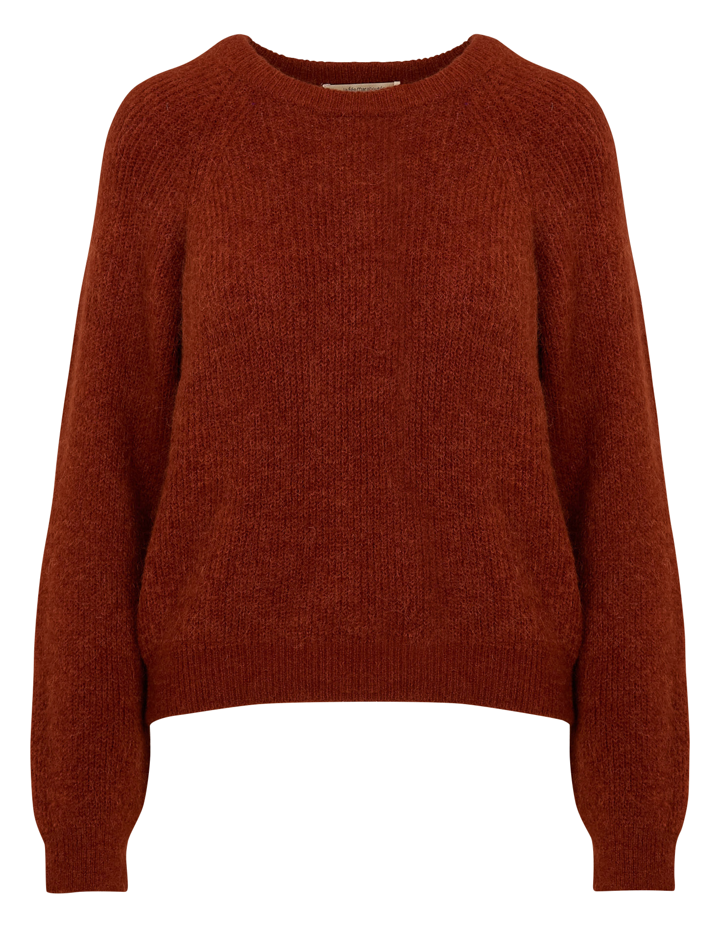Pull col rond | Orange