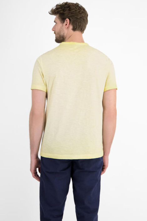 Lerros gele heren t-shirt