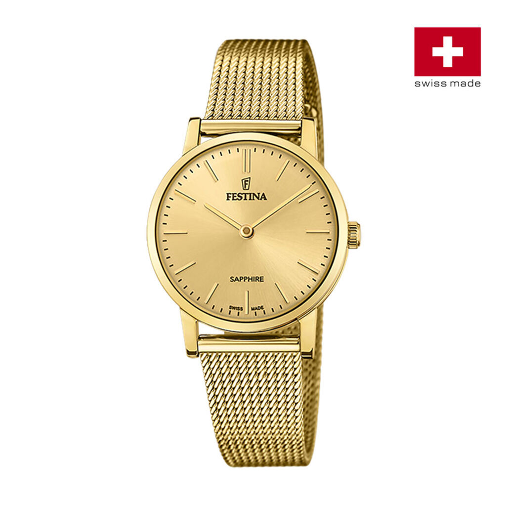 Montre Festina Swiss Made Champagne