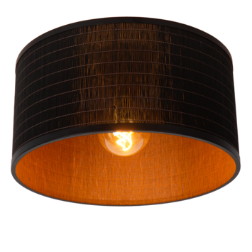 Lucide plafonnière Tagalog 40W zwart
