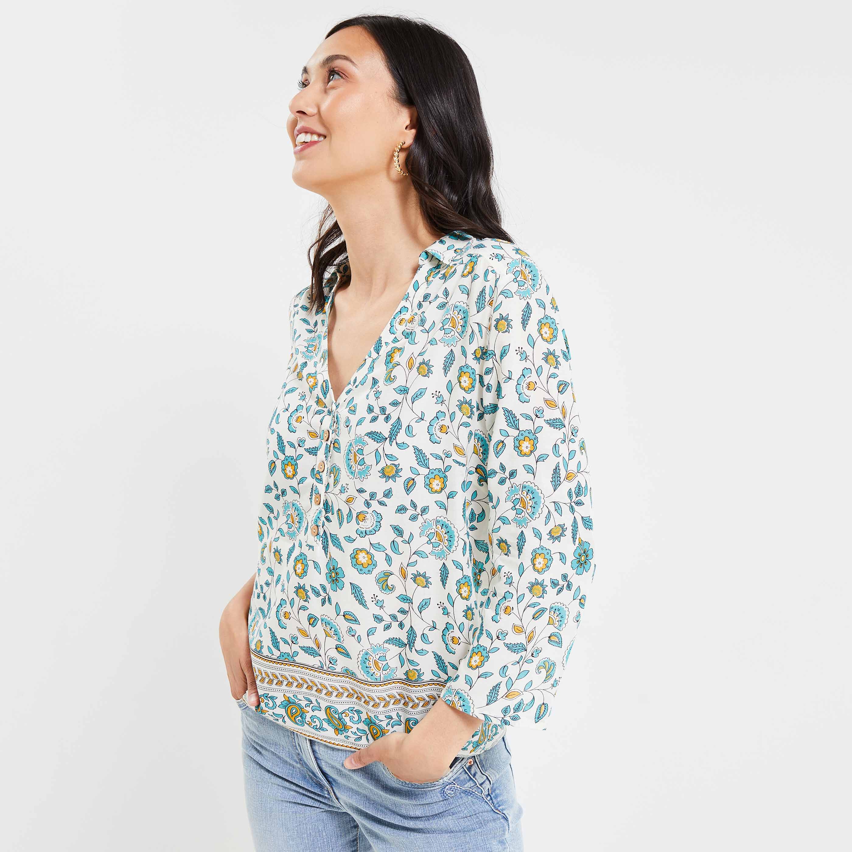Blouse imprimée femme - IMPRIME