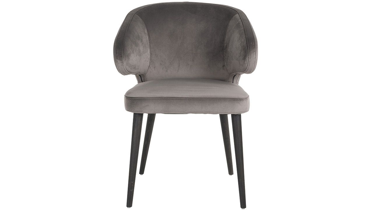 Eetkamerstoel 210467 Stone Velvet Indigo B61.5 x D61.5 x H81 cm