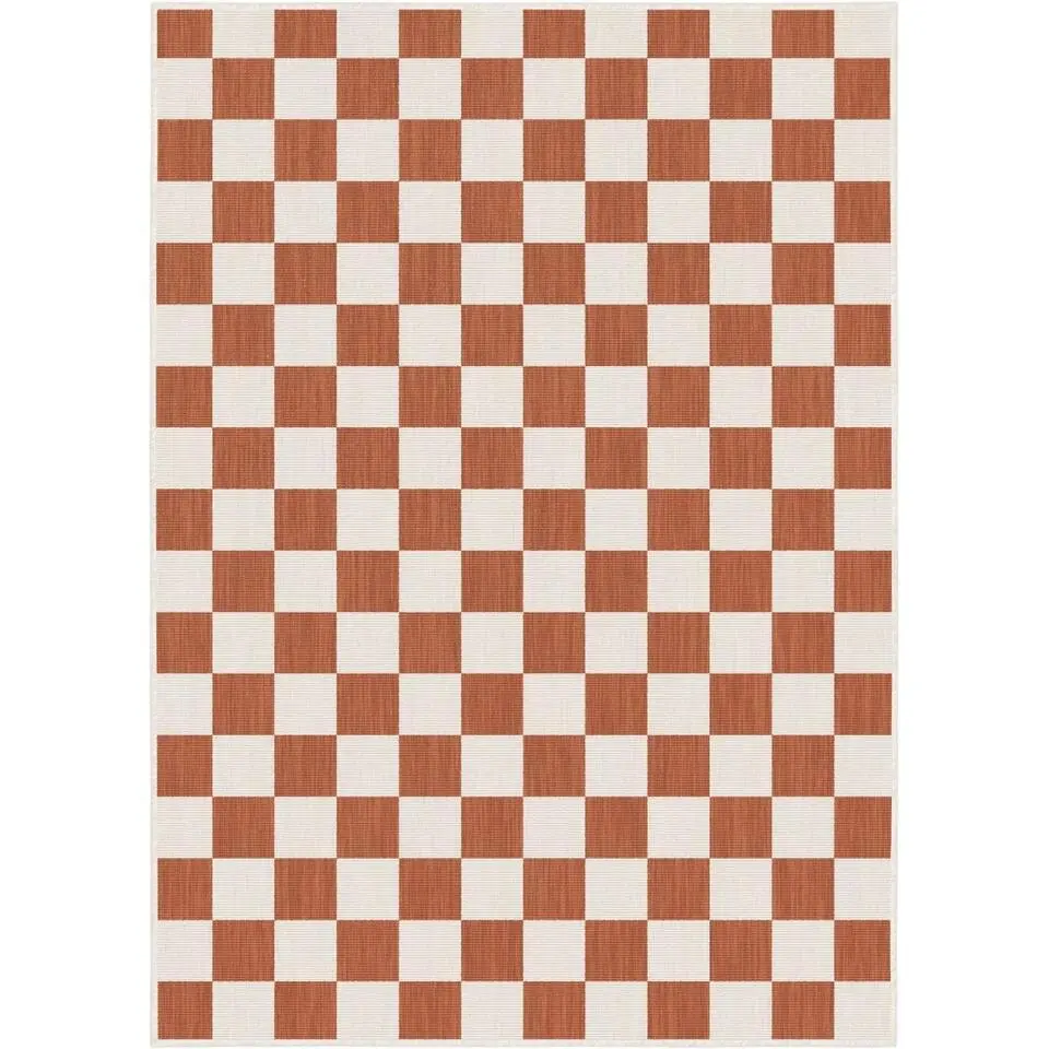 Interieur05 buitenkleed roest Level - 340 x 240 cm