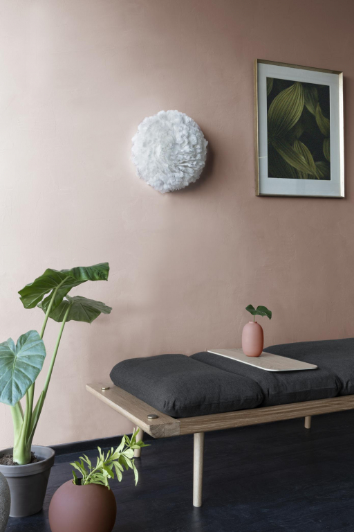 Umage Eos Up plafond- en wandlamp Ø40 wit
