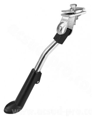 BEQUILLE VELO WTP REGLABLE 24-26-28  ALU ARGENT (AJUSTABLE SANS OUTILS)