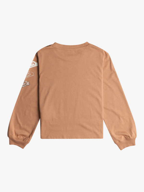 Let Somebody Go T-shirt à manches longues Marron Filles 4-16 ans