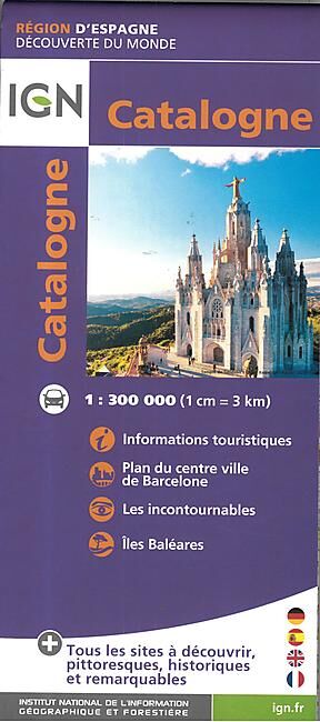 IGN - CATALOGNE 1 300 000
