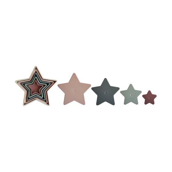 Mushie Nesting Star Stapeltoren Original
