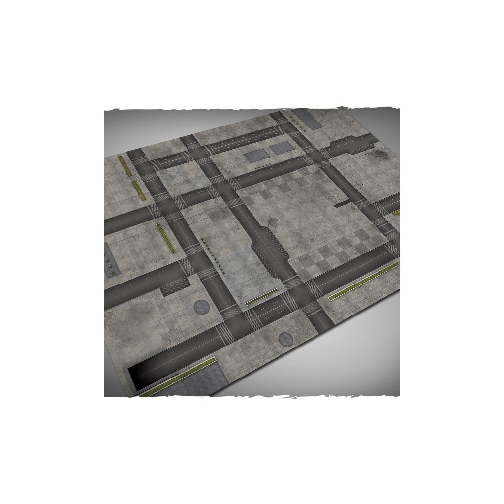 Terrain Mat Mousepad - Cityscape 1 - 120x180