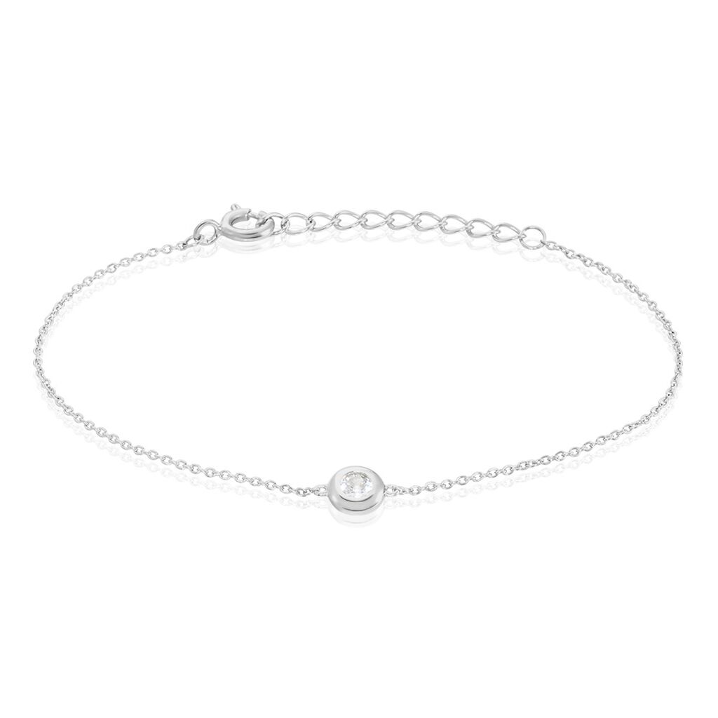 Bracelet Argent Blanc Laureano Oxyde De Zirconium