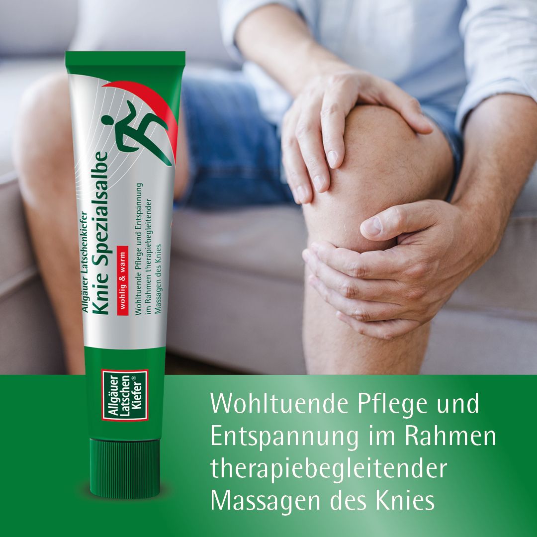 Allgäuer Latschenkiefer Knie Spezialsalbe wohlig & warm