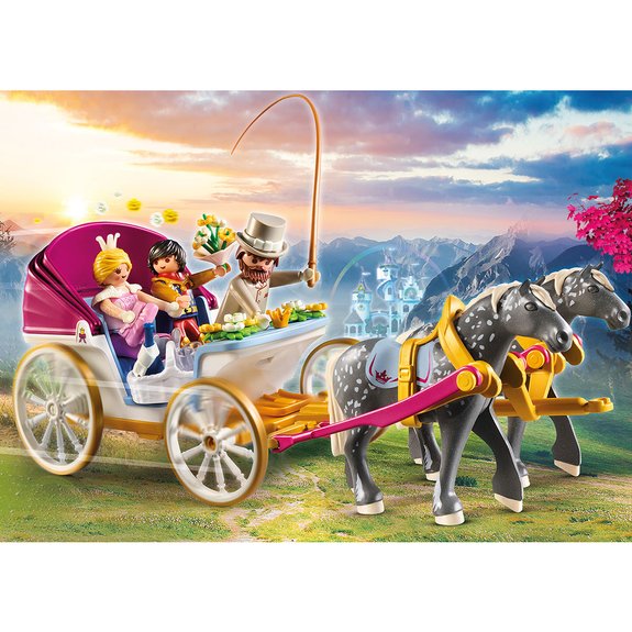 Calèche et couple royal Playmobil Princess 70449