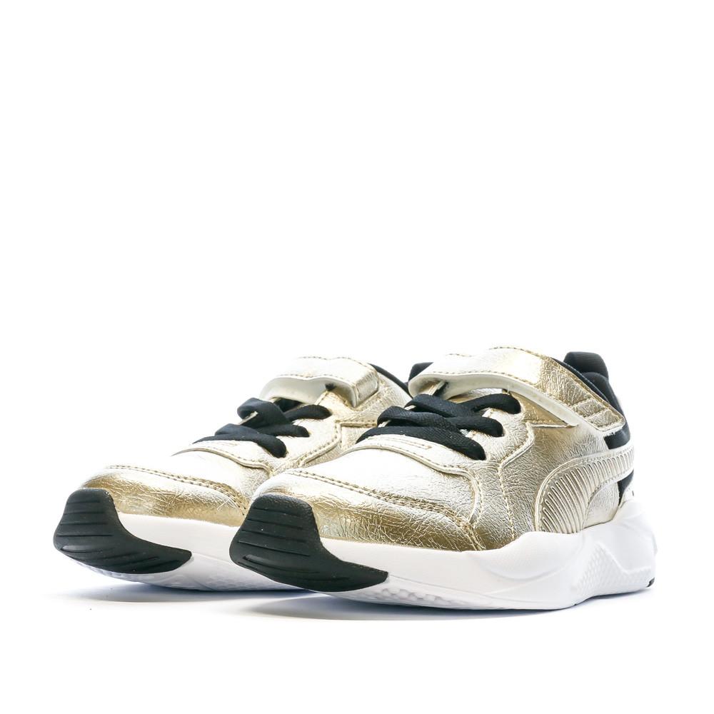 Puma Baskets Doré Fille Puma Ray Metallic