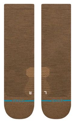 Chaussettes Stance Iconic Wool Crew Marron
