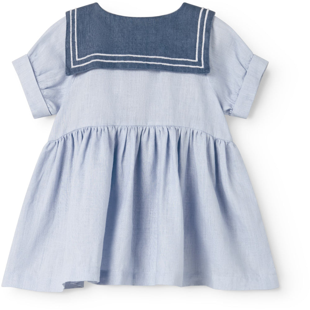 Køb MarMar Linen Blue Mist Daki Kjole