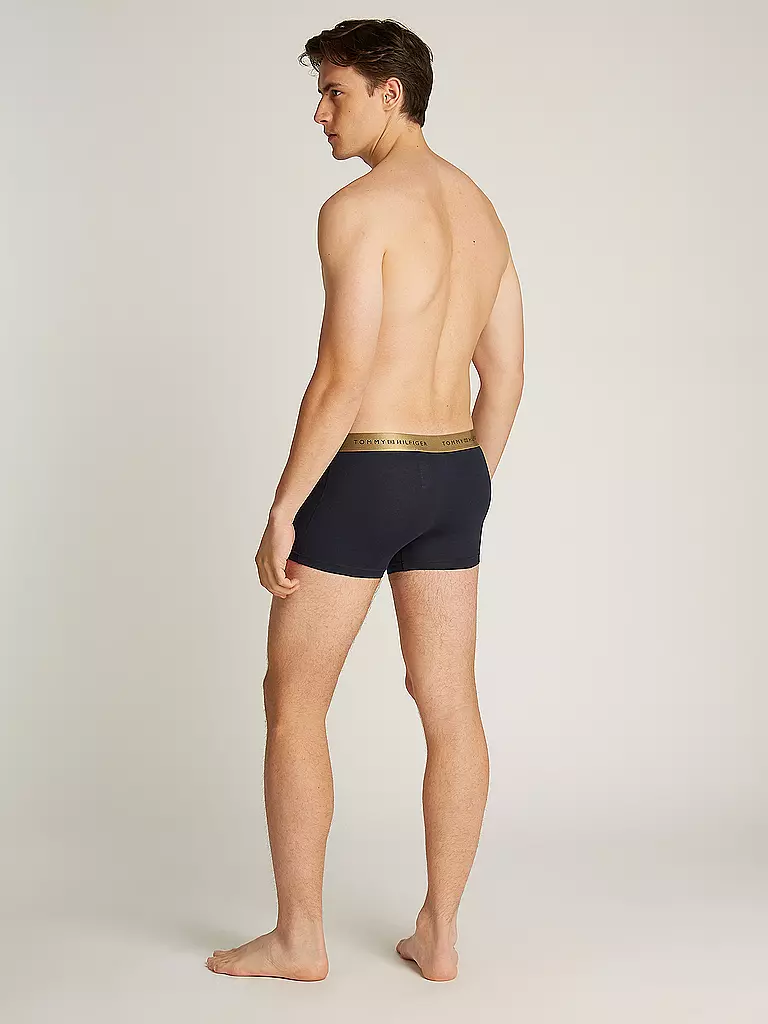 TOMMY HILFIGER Pants 3er Pkg gold schwarz