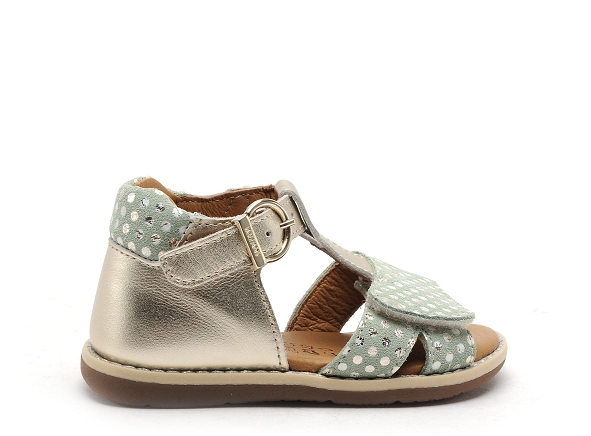 Bellamy nu pieds bebe bebe choupi vert