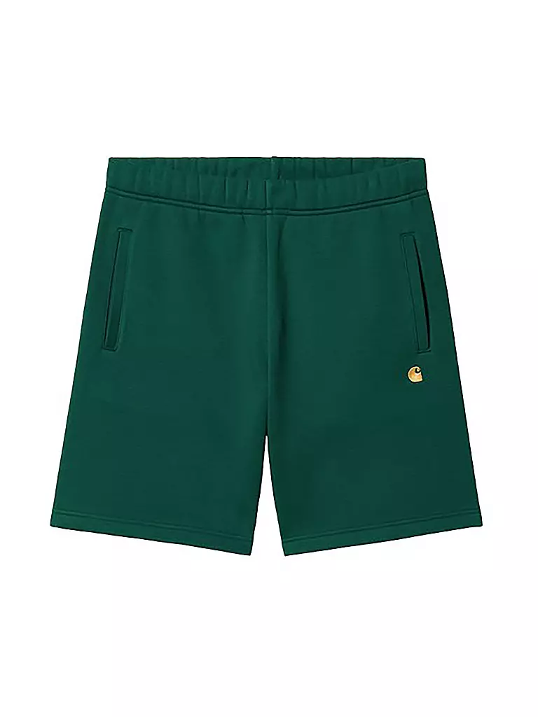 CARHARTT WIP Sweatshorts CHASE dunkelgrün