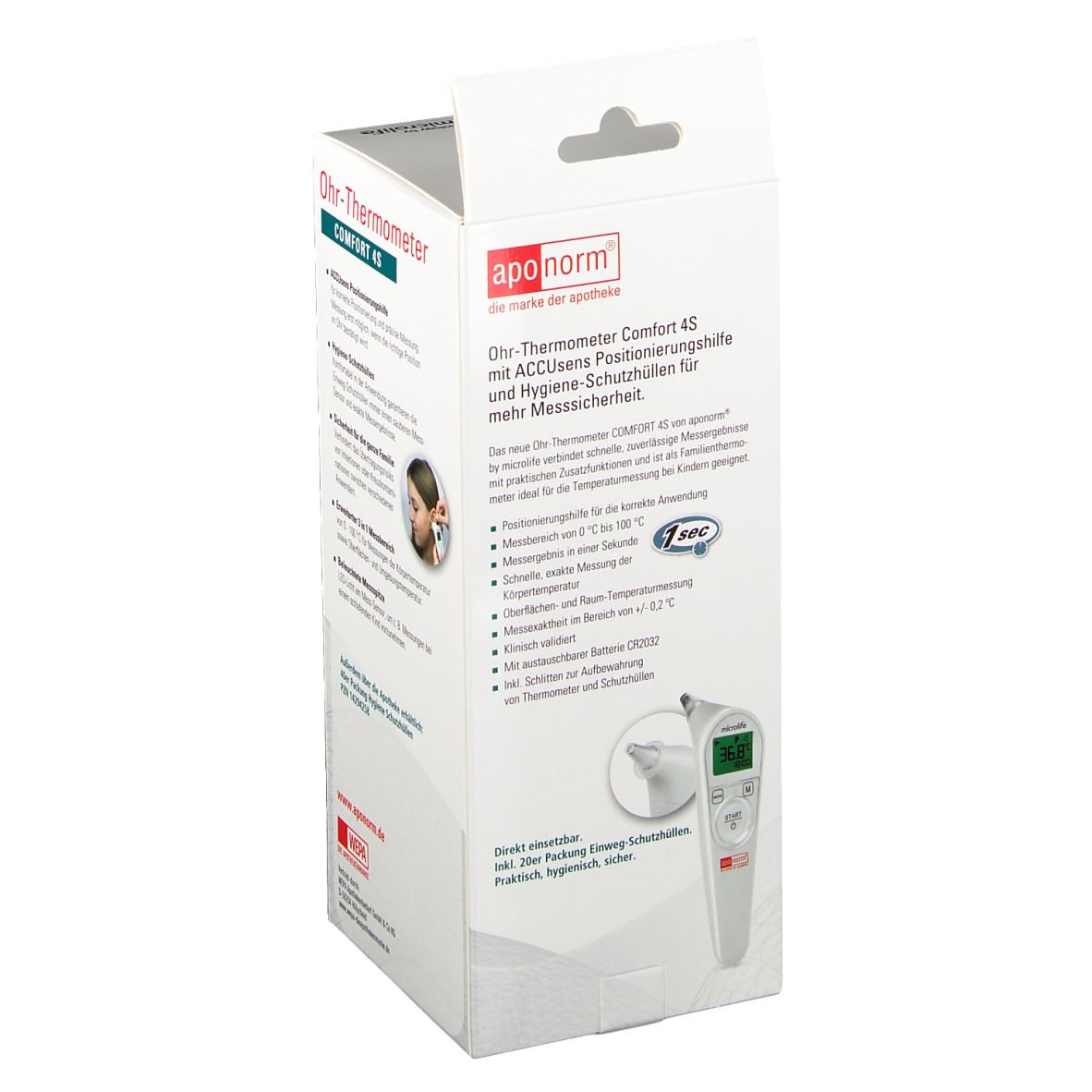 aponorm® Ohrthermometer Comfort 4S