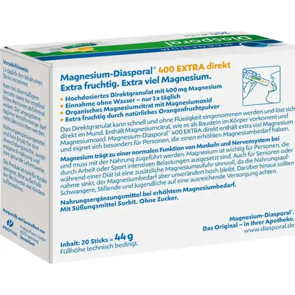 Magnesium 400 EXTRA direkt
