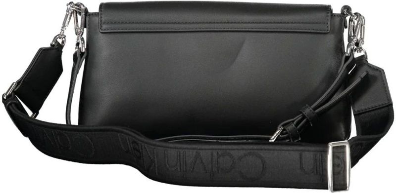 Calvin Klein - Crossbody Tas - Zwart - Kunstleer - Verstelbare Schouderband