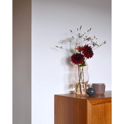 Vase Muse L, Kupferfarben