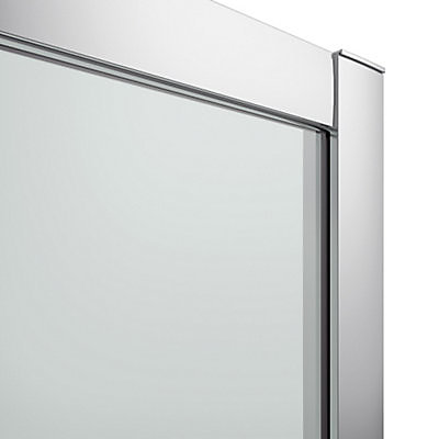 Porte de douche coulissante GoodHome Beloya miroir 160 cm