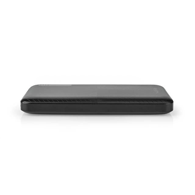 Nedis Powerbank | 10000 mAh | 1.5 / 2.0 / 3.0 A | Antal output: 2 | Output tilslutning: 1x USB-A / 1x USB-C™ | Input forbindels: 1x Micro USB / 1x USB-C™ | PD2.0 18W | Lithium-polymer