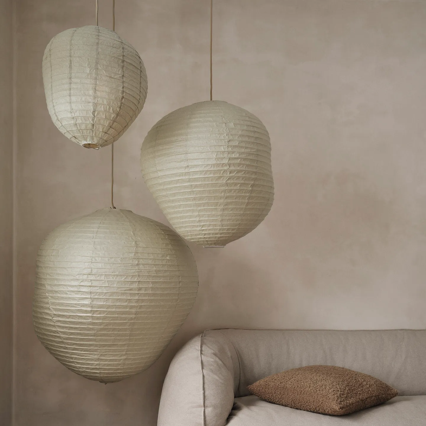 Ferm Living Kurbis Lampenkap Ã 75,5 cm - Dark Sage