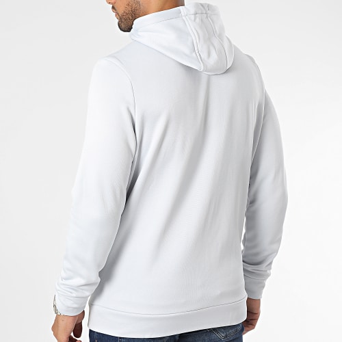 Sweat Zippé Capuche Fleece 1373357 Gris