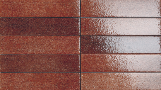 Valence Orizz vloertegel cotto lux 6.5x29cm terracotta
