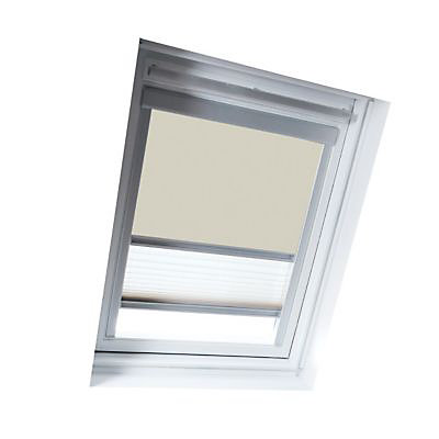 Store duo fenêtre de toit Geom C02 beige